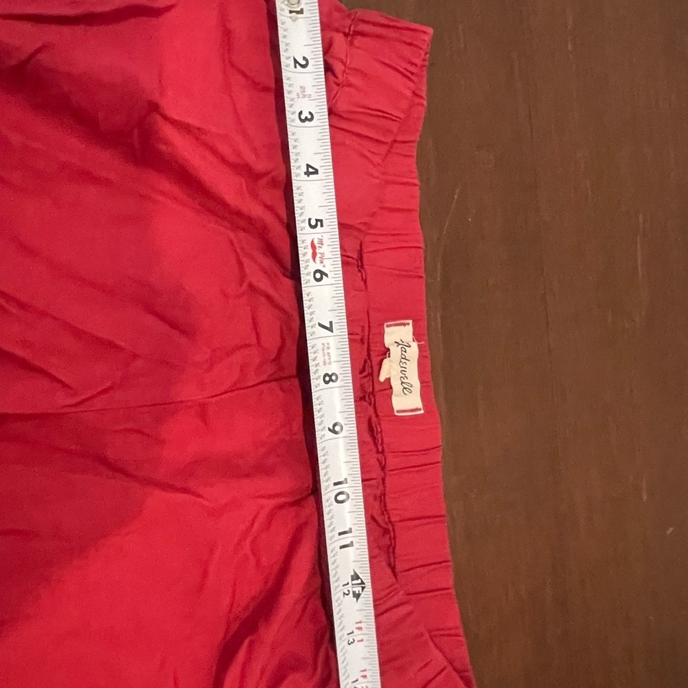 guc madewell Red Shorts medium - Picture 3 of 5